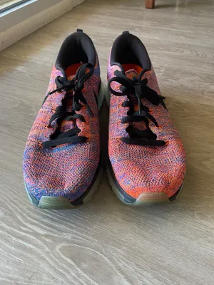 Nike Flyknit Air Max Blue Concord Crimson Sneakers thumbnail 4
