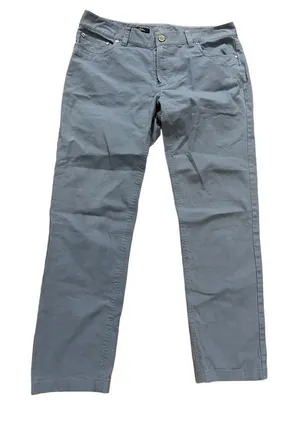 Brooks Brothers Brooke Fit womens light blue straight leg denim pants 8‎ thumbnail 1