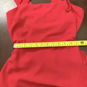 Lovely Day Ruffled Bodycon Sexy Red Mini Dress Spaghetti Strap Hoco Festival thumbnail 5