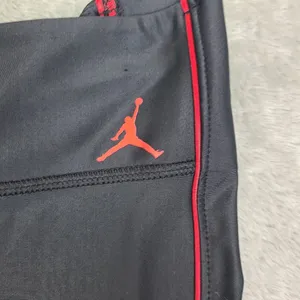 Air Jordan Women's Biker‎ Tights Black-Red DC2177-010 Size Small thumbnail 2
