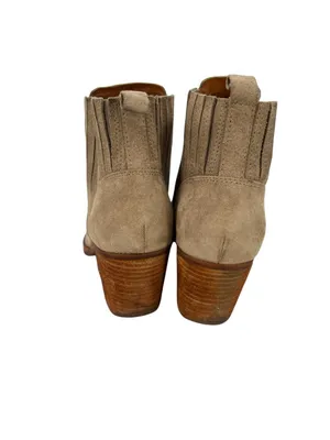 Kork-Ease Cinca Suede Tan Ankle Boots Block Heel Size 10 Boho Chic Cowgirl thumbnail 6