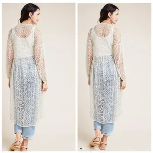 Anthropologie Maeve San-Michel Lace Duster thumbnail 4