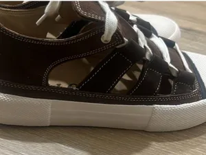 Wollow Open Sneakers Brown Size 7.5 thumbnail 9