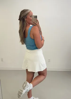 BOUTIQUE STRIPE TANK TOP Blue thumbnail 2