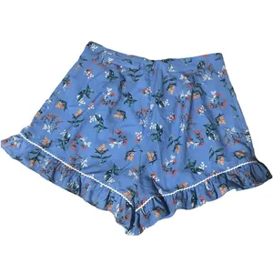 The Fifth Label High Rise Skyward Blue Floral Shorts Sz L Boho Resort Chic Coast thumbnail 6