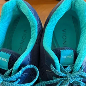 Vionic Emerald Navy Teal Mesh Walking‎ Shoes Sneakers 335EMERALD Womens 10 thumbnail 8