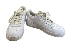 Nike Air Force 1 07 OG triple white womans sneakers Shoes size 7 SKU 8425 thumbnail 1