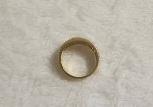 Vintage Avon Band Ring Gold Size 8 thumbnail 6
