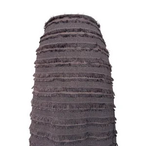 NWT H&M Dark Brown Fringe Maxi Pencil Skirt thumbnail 3