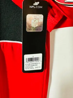 NFL Team Apparel San Francisco 49ers Jersey Size Small NWT P-p 18” S-h 28” thumbnail 4