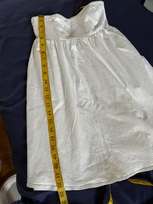 Princess Polly Strapless White Mini Dress thumbnail 10