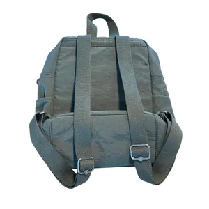 Kipling Seoul Small Backpack Women Small Blue Green‎ Crinkle Nylon Gorpcore Bag thumbnail 2