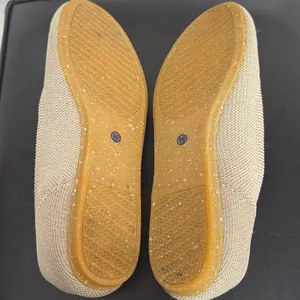 Rothy's The Flat in Light Gold Metallic thumbnail 13