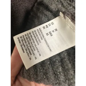 American Eagle‎ Womens Gray Striped Hooded Open Front Chunky Ribbed Cardigan XS thumbnail 4