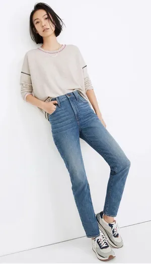 Madewell The Perfect Vintage Full Length Jeans in Sanderson Wash Size 28‎ thumbnail 1