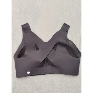 Lululemon Women's Enlite Weave-Back Bra High Support Cups Purple Size DD 36 thumbnail 5