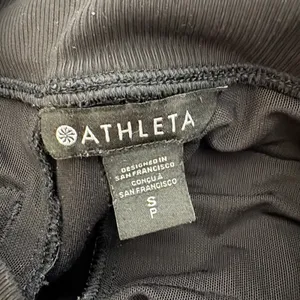 Athleta Womens Black High Rise Ribbed Waistband Jogger Pants‎ Size Small S thumbnail 6