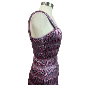 English‎ Factory Smocked Floral Velvet Mini Dress Size Small thumbnail 4