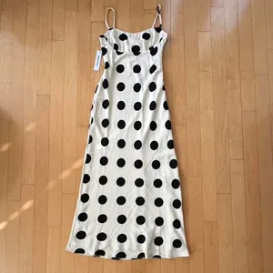 Princess Polly Avienna cream polka dot maxi dress thumbnail 2
