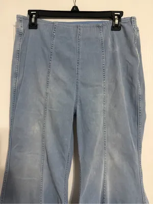 We The Free boho cropped flare jeans size 30 free people retro thumbnail 3