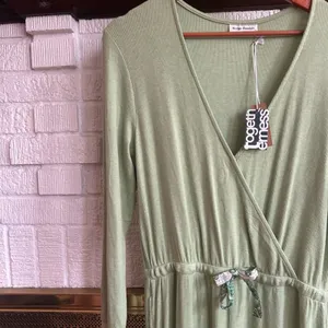 Roller Rabbit Agatha Jumpsuit Ribbed One Piece Jade Green NWT Size‎ M thumbnail 2