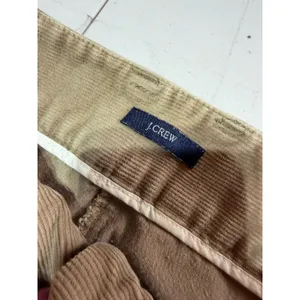 J.Crew Corduroy Trousers Women Tan Brown Y2K flare Leg Pants Style Preppy thumbnail 4
