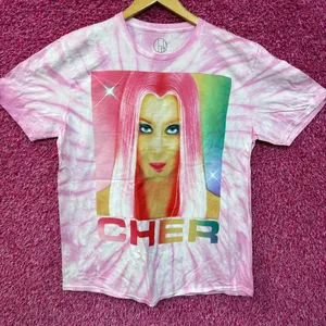 Cher Love Hurts Album Goddess of Pop Women’s Tie Dye XL thumbnail 1