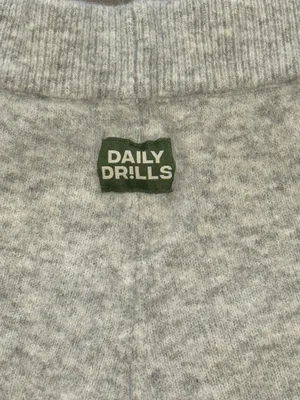 Daily Drills Alpaca Wool Blend Shorts Grey XS/S New thumbnail 3