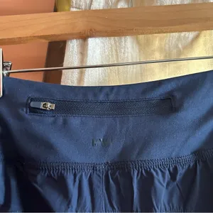 Madewell MWL Running Athletic Shorts‎ Activewear Twilight Navy Blue Size XL thumbnail 6