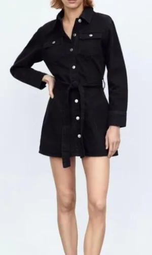 ZARA Doro Denim Dress thumbnail 1