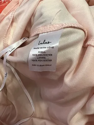 NWT Lulus Garden Meandering Blush Floral Print Maxi Dress size L thumbnail 14