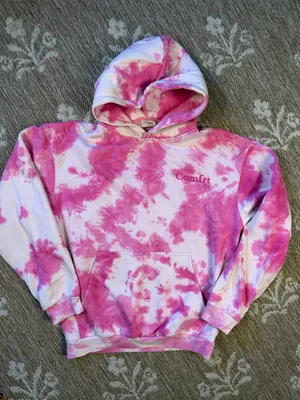 Comfrt Pink Tie-Dye Hoodie One-Piece thumbnail 1