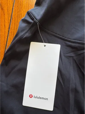 Lululemon Base Pace High Rise 25” Black Size 10 NWT thumbnail 5