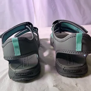 Merrell Women's Teal and Gray Strappy Outdoor Sandals thumbnail 8