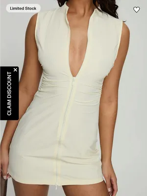 Lioness yellow dress thumbnail 2