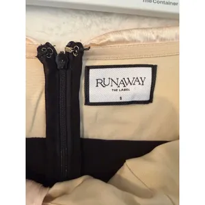 Runaway The Label Black Champagne Strapless Mermaid Maxi Dress Small Formal Gown thumbnail 6