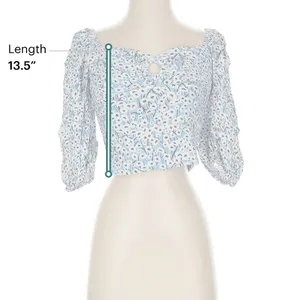 Hutch Blue Floral Blouse thumbnail 3