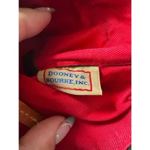 Dooney & Bourke J6774387 Nylon Leather Trim North South Triple Zip Crossbody Bag thumbnail 8