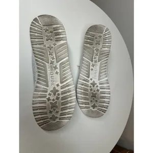 the HEYDUDE Women's Wendy Sox slip-on shoes in stone white 9 Comfy Casual thumbnail 6