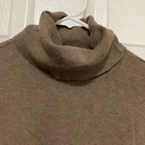 *Lauren Ralph Lauren Taupe Brown Heath Silk Blend Turtleneck Sweater #QB thumbnail 7