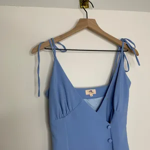 Camila Coelho Aaliyah Midi Dress Periwinkle Blue Womens Size Small thumbnail 11
