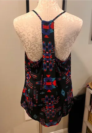 Studio Y Aztec Print Tank Top thumbnail 2