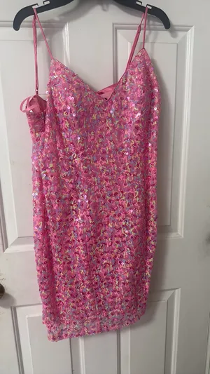 Dillard's Dress Sparkly Homecoming thumbnail 2