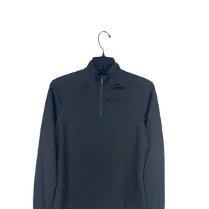 Mountain Warehouse Extreme US 2 Black Merino Wool Blend Quarter Zip Base Layer thumbnail 2