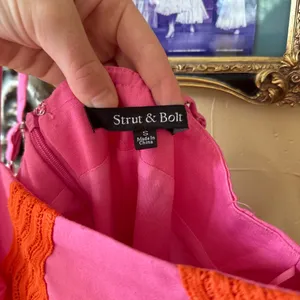 Pink and Orange Mini Dress thumbnail 4