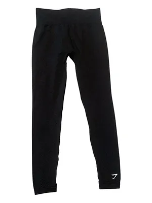 GYMSHARK Black High-Rise Seamless Leggings thumbnail 2
