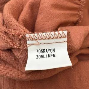 Petal + Pup Carson Sleeveless Wide Leg Rust Orange Cropped Jumpsuit Size 6 Women thumbnail 7