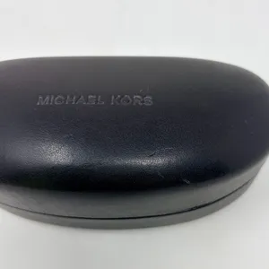 Michael Kors Brown Velvet Lined Sunglass Case and Lens Cloth Very Good Condition thumbnail 3
