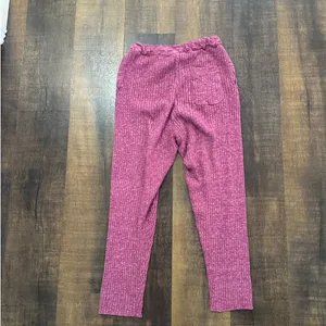 Free People FP Beach Pink Knit Lounge Set Cardigan & Pants XS thumbnail 12