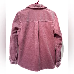 Kut From The Kloth Pink Corduroy Jacket Shacket Coat Button Up thumbnail 2